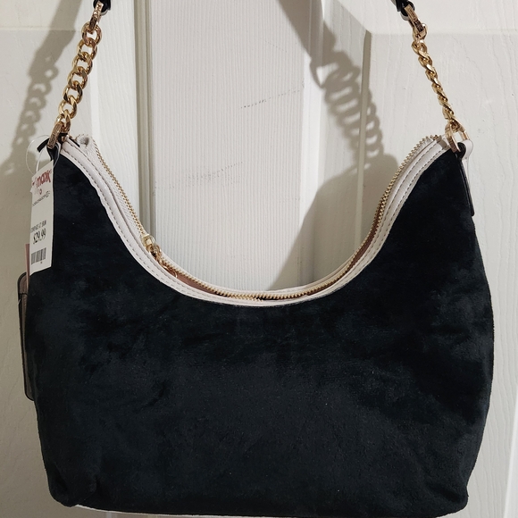 Juicy Couture Black and White Scottie Dogs Hobo Bag NWT - Picture 3 of 8